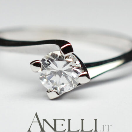 Proposal Ring 0.38 Carats D-VS1 GIA