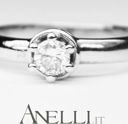 Diamond Ring 0.20 Carats F-VS1 GIA