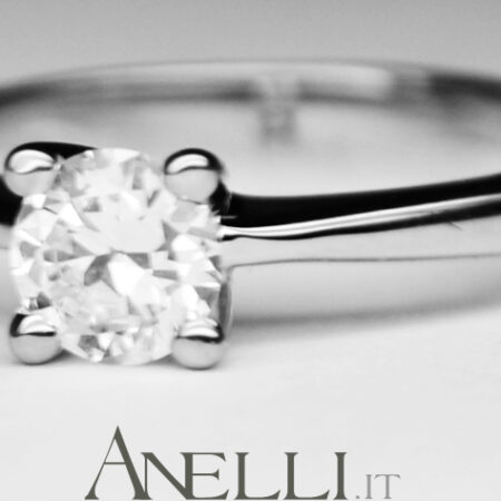 Diamond Ring 0.50 F-VVS1 Triple Excellent