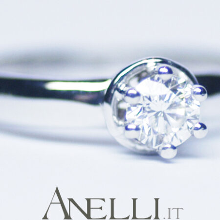 Engagement Ring 0.28 Carats F-VVS1 GIA