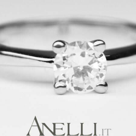 Diamond Ring 0.40 Carats D-VVS1 GIA