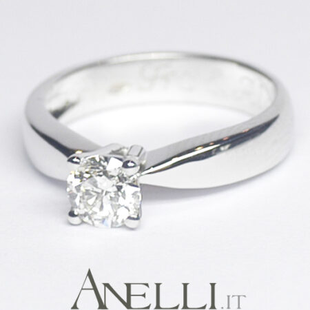 Engagement Ring 0.45 Carats G-IF GIA