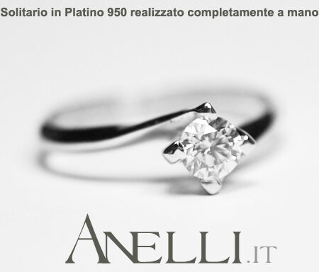 Platinum Ring 0.50 Ct F-VVS1 GIA