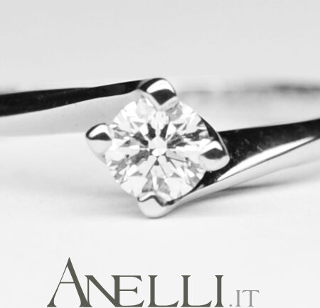 Solitaire Ring 0.25 Carats D-VVS1 GIA