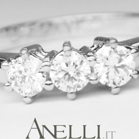 Trilogy con Diamanti 0,60 carati F-IF