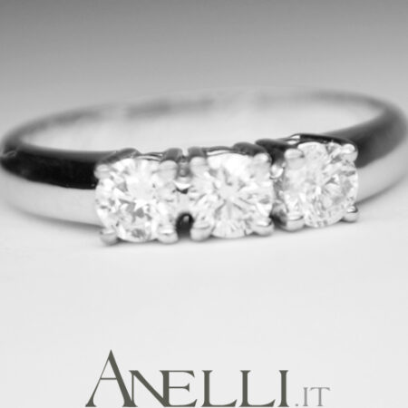 Trilogy con Diamanti F-IF (0,51 ct)