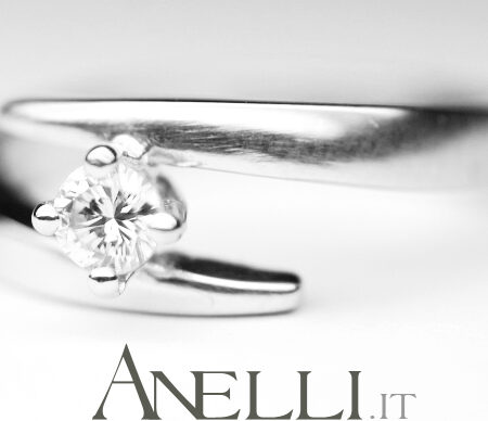 Engagement Ring 0.40 Carats F-IF GIA