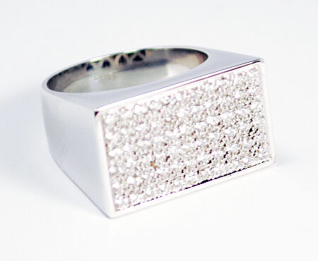 Anello pavè diamanti 0,80 ct.