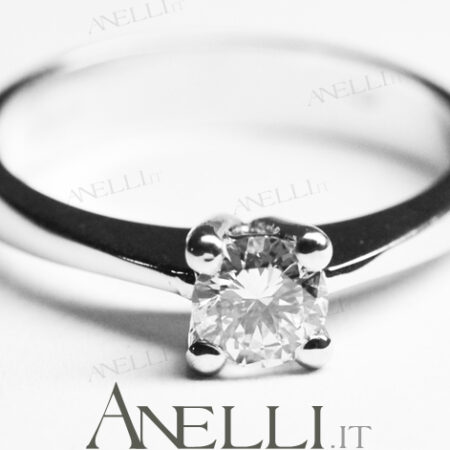 Engagement Ring 0.30 Carats D-VS1 GIA