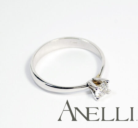 One Diamond Ring 0.30 Carats G-VS1 GIA