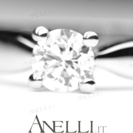 One Diamond Ring 0.40 Carats D-IF GIA