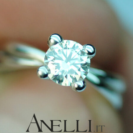 Diamond Ring 0.60 F-VS1 GIA