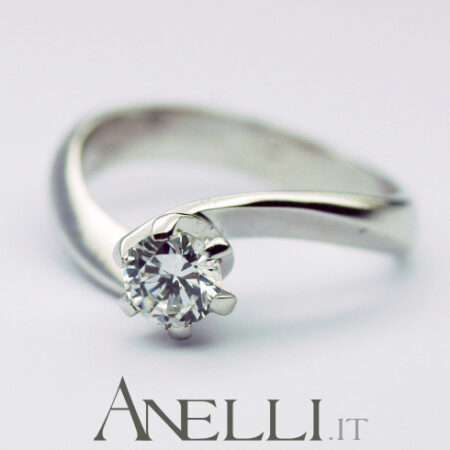 Diamond Engagement Ring 0.50 F-VVS1