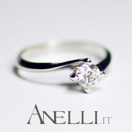 Engagement Ring 0.50 Carats G-VS1 GIA