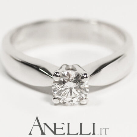 Engagement Ring 0.50 F-IF GIA