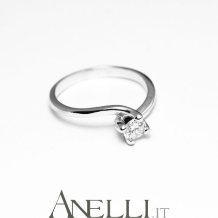 Engagement Ring 0.20 Carats D-VVS1 GIA