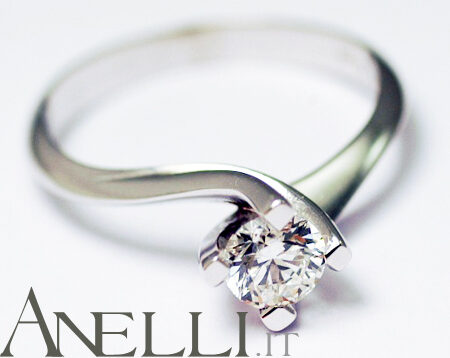 Solitaire Ring 0.45 Carats F-VS1