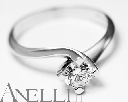 Engagement Ring 0.50 D-VVS1 GIA