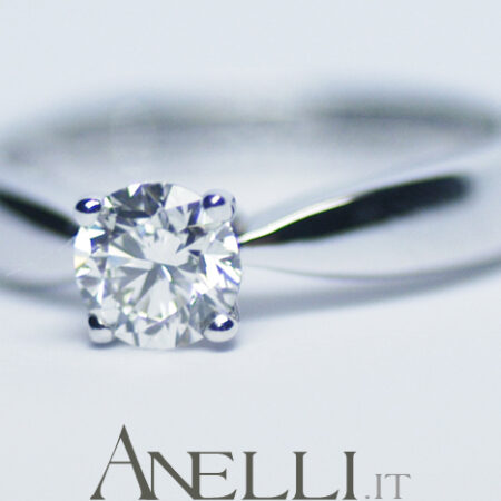 Engagement Ring 0.45 Carats E-VVS1 GIA