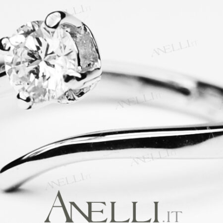 Snake Ring 0.40 Carats D-VVS1 GIA