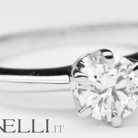 Diamond Engagement Ring 0.48 D-IF