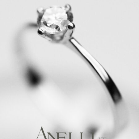 Engagement Ring 0.45 Carats F-VVS1 GIA