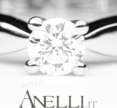 Solitaire Ring 0.38 Carats D-VVS1 GIA