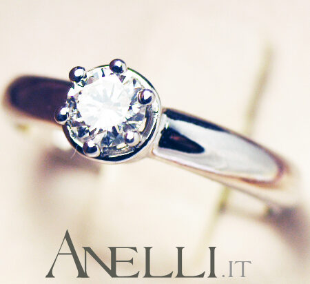 Engagement Ring 0.40 Carats F-VVS1 GIA