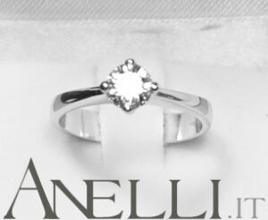 Engagement Ring 0.70 Carats D-VS1 GIA