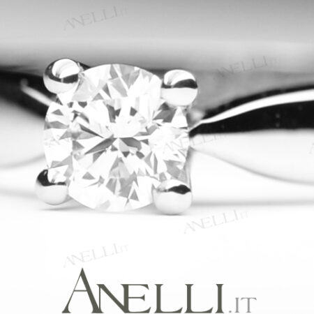 Solitaire Ring 0.38 Carats F-IF GIA