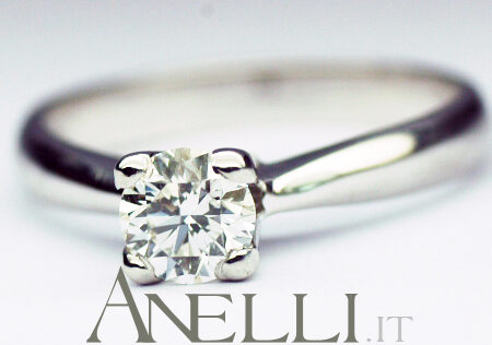 Diamond Ring 0.50 Carats H-VS2 GIA