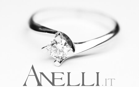 Engagement Ring 0.30 Carats D-VS1 GIA