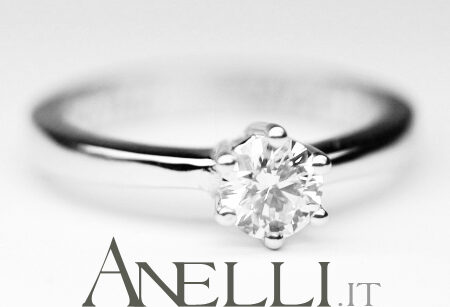 Engagement Ring 0.50 Carats H-VS2 GIA