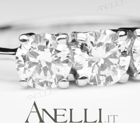 Trilogy di 1 Carato colore D purezza IF GIA