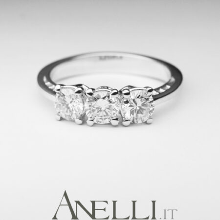 Trilogy 1 Carato Diamanti colore D purezza VS1 GIA