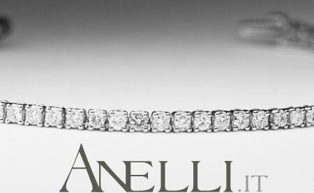 Bracciale Tennis con Diamanti 4 Carati F-VS1