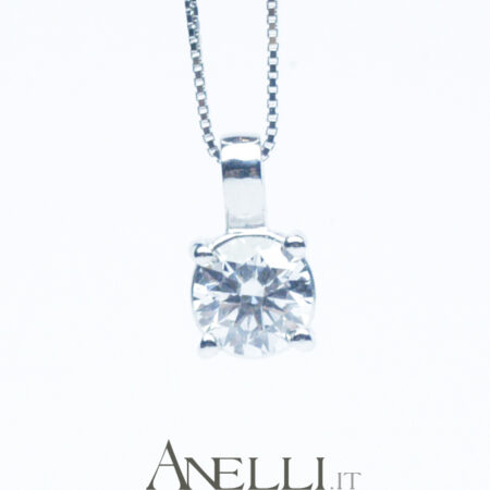 Ciondolo Punto Luce 0,50 carati F-VVS1 GIA