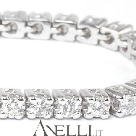 Bracciale Tennis con Diamanti 6,20 carati F-VVS1