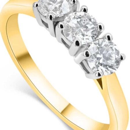 Italian Trilogy Ring 0.60 Carats