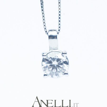 Ciondolo Punto Luce 0.50 carati D-IF GIA