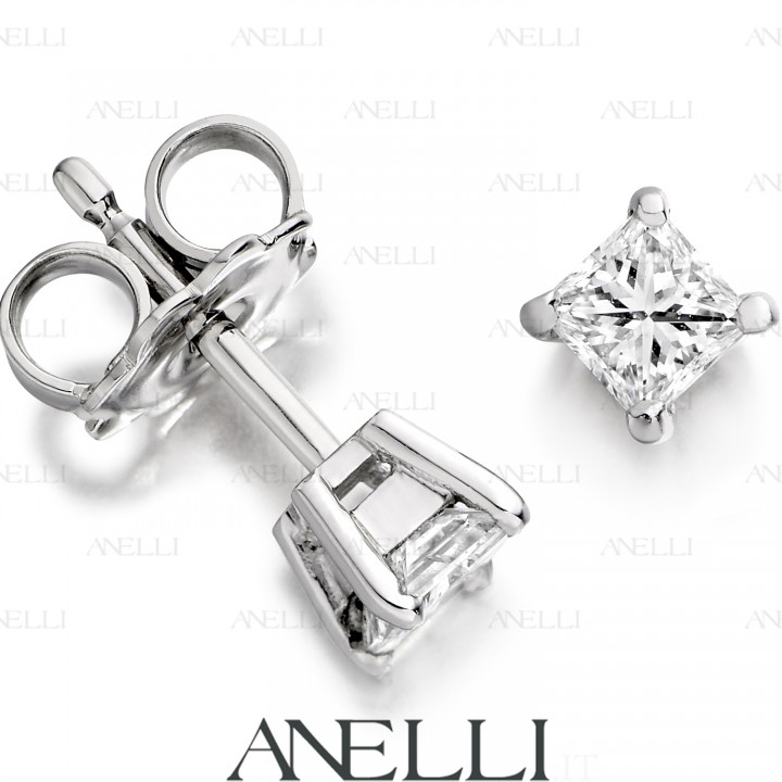 2 Diamanti Princess da 0.50 Carati F-VVS1