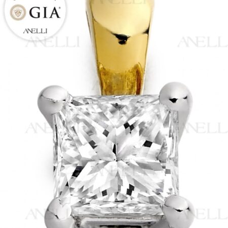 Punto Luce Princess 0.70 Carati G-VS1 con GIA