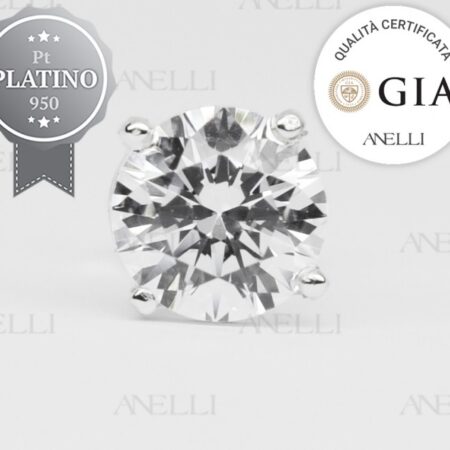 Puntoluce singolo 1 Carato e mezzo F-VS1