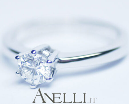 Solitaire Ring 0.40 Carats D-IF Triple Excellent