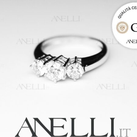 Trilogy Fidanzamento 0.80 Carati D-VVS1 GIA