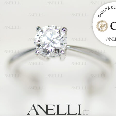 Solitario Fidanzamento 1 Carato G-VS1 GIA