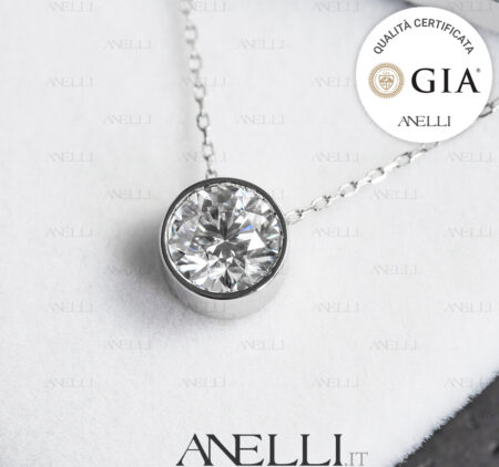 Collana Diamante 1 Carato F-VVS1 GIA