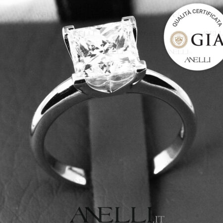 Princess 2 Carati F-VS1 GIA