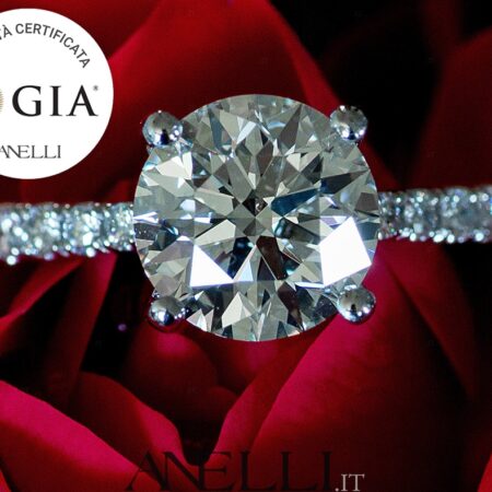 Solitario Fidanzamento 2 Carati F-VS1 GIA