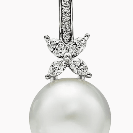 Acconto Orecchini Perle Giapponesi Akoya e Diamanti TRANSAZIONE PRIVATA